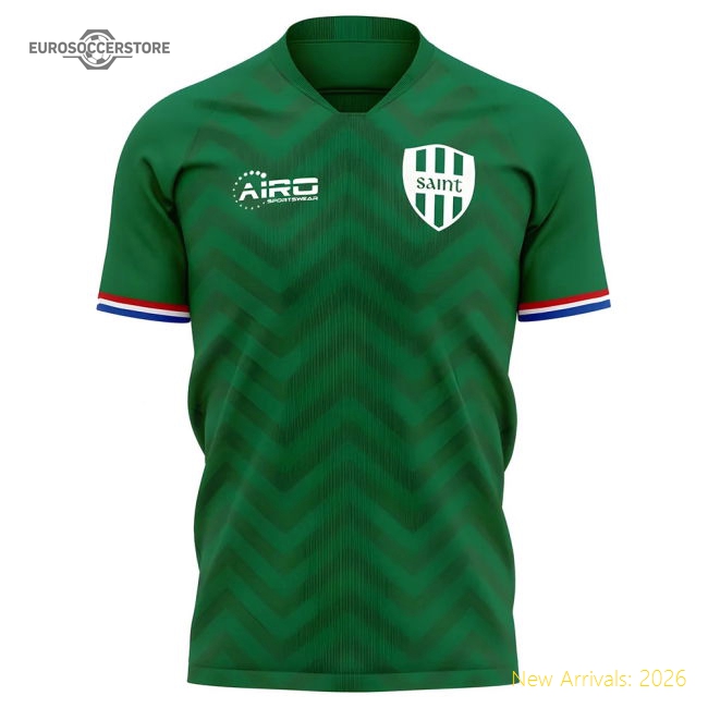 2025-2026 Saint Etienne Home Concept Football Shirt - Womens-Vantage Point Soccer
